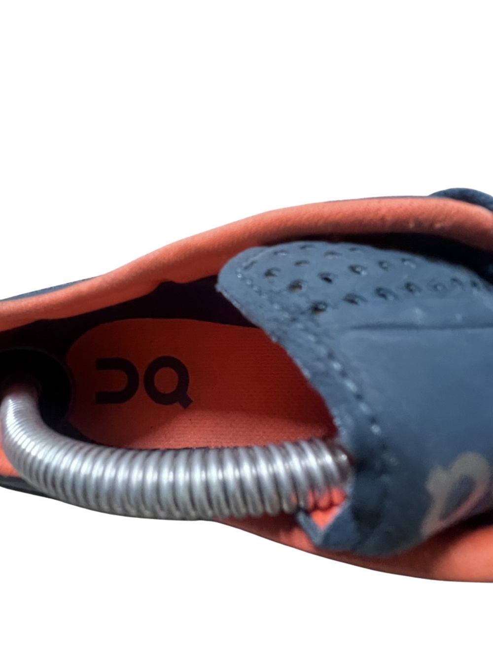 On Cloud Running Shoes Men's Size 11 Blue Orange Swiss Athletic Sneakers CLEAN - Picture 11 of 11